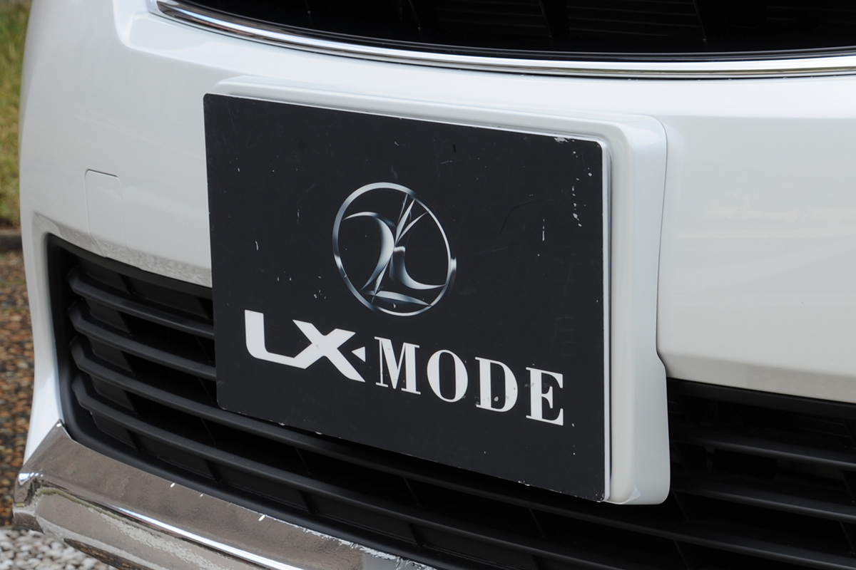 LXカラードフロントライセンスベース | LX-MODE